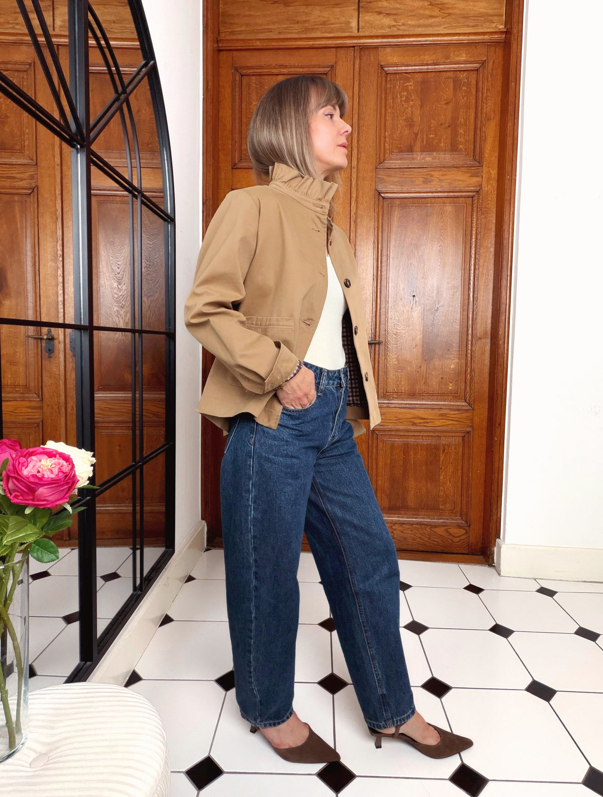 Trench Nils camel