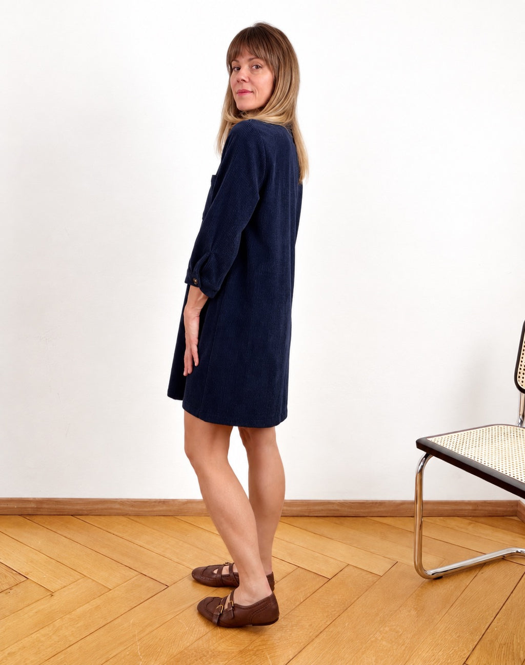 Robe Gaïa marine