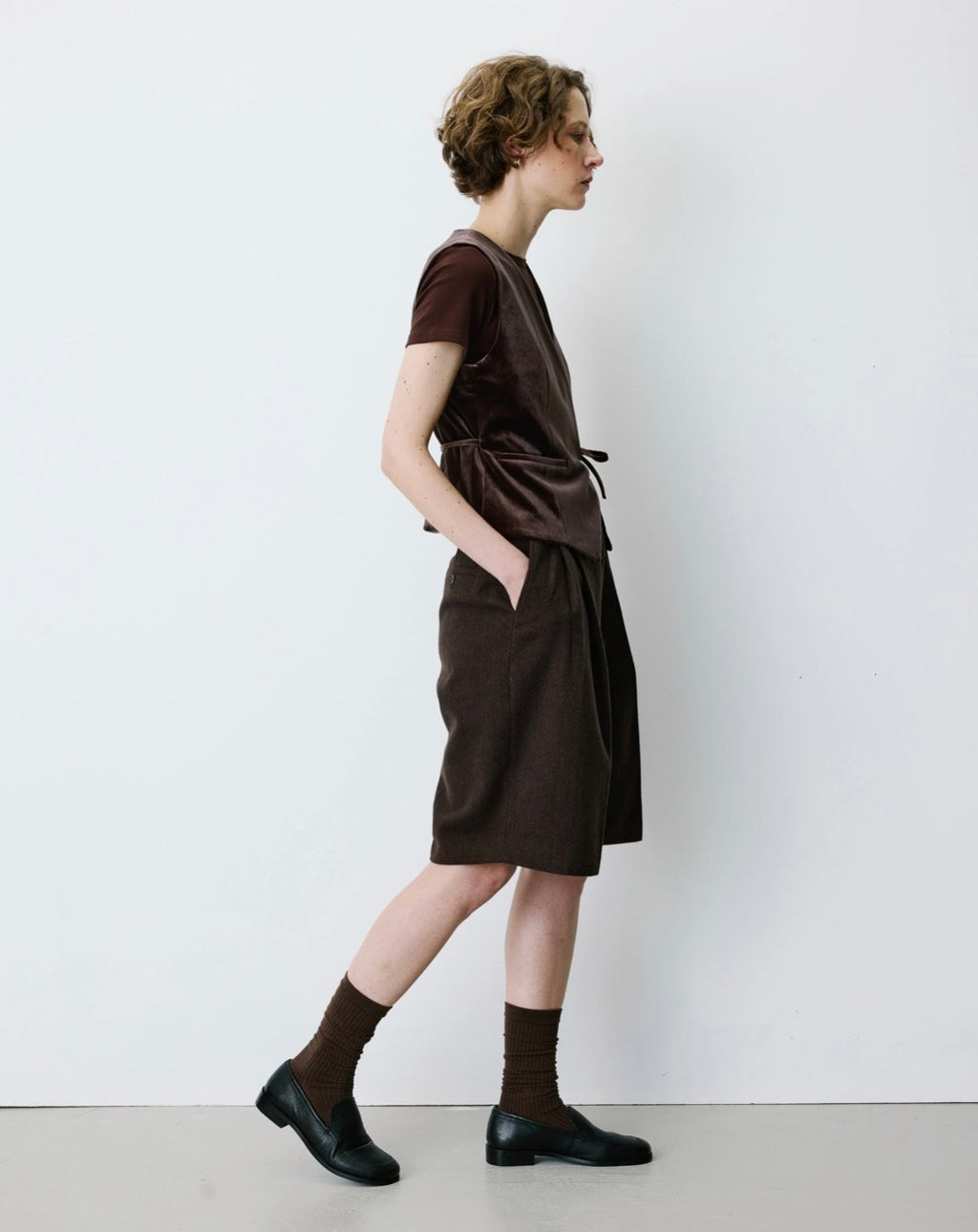 Gilet Benny choco