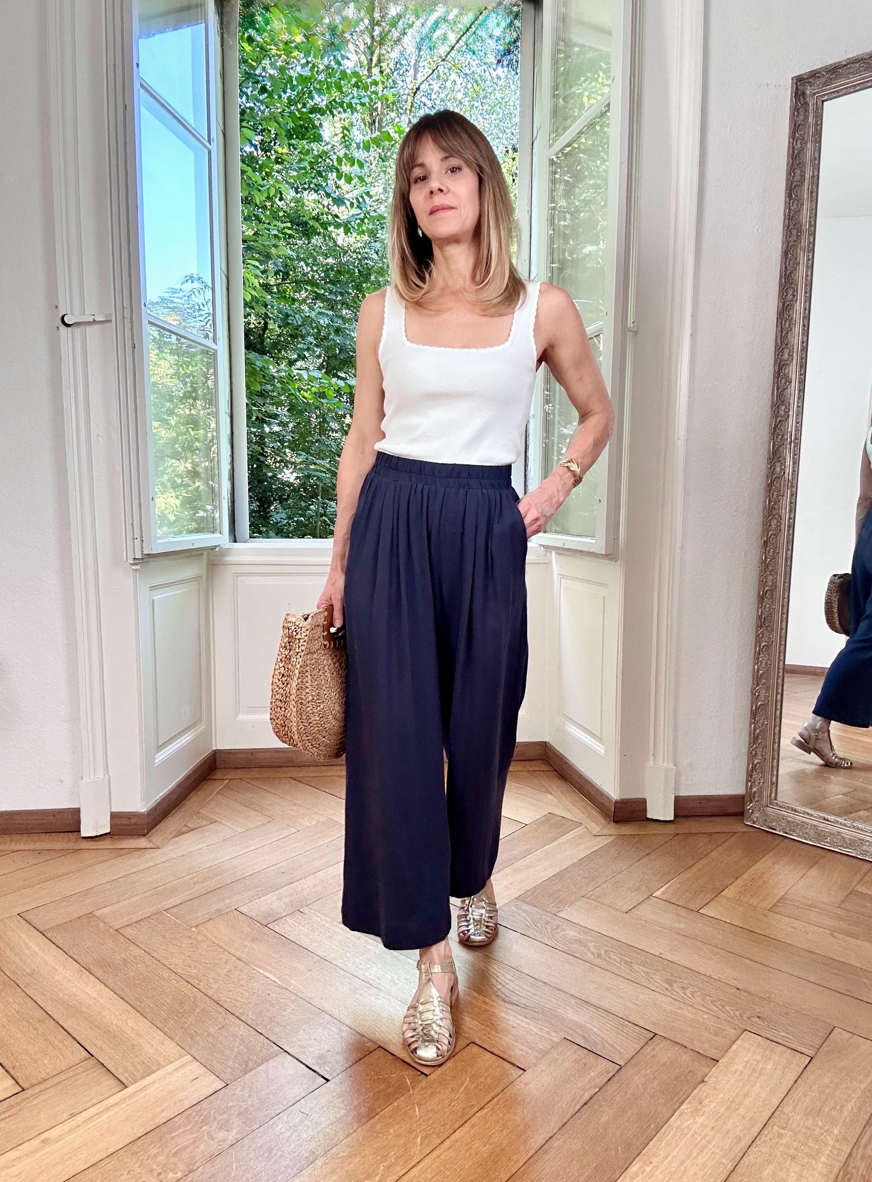 Pantalon Cosmo marine