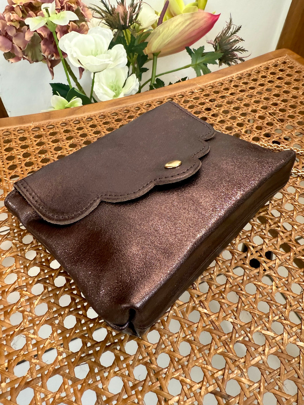 Sac Lune choco irisé