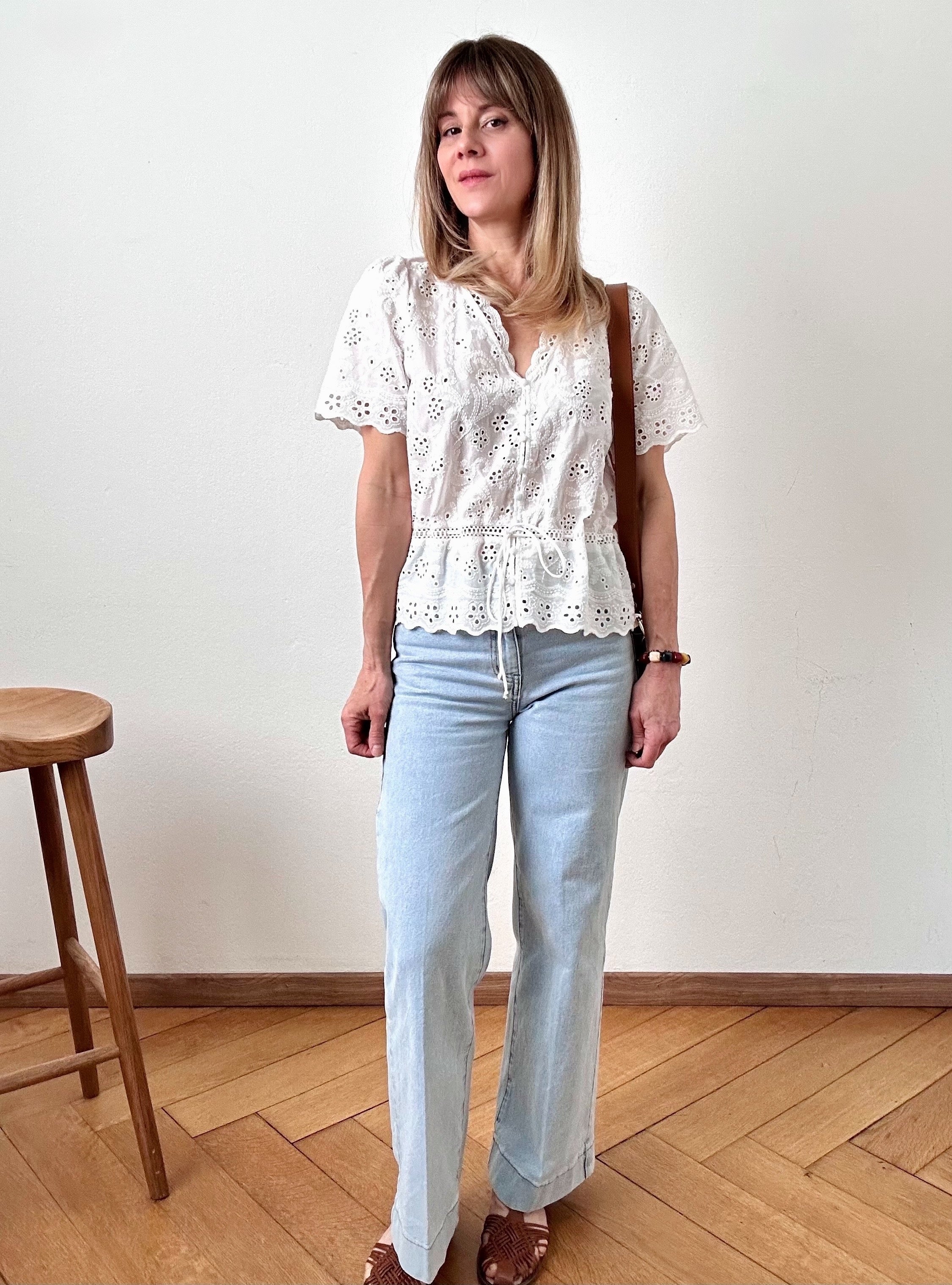 Blouse Aélis écru