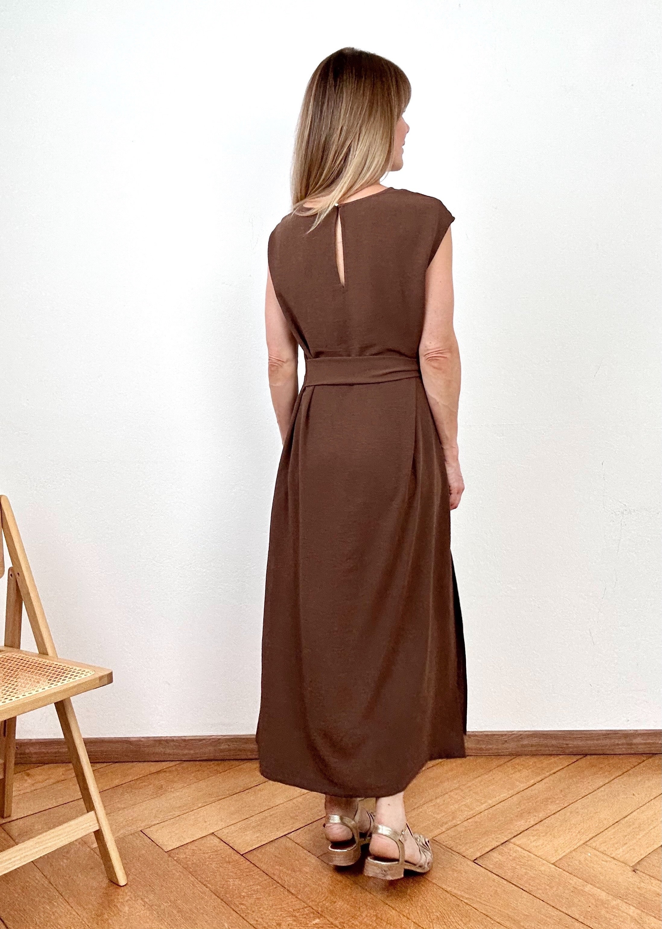 Robe Olivia choco