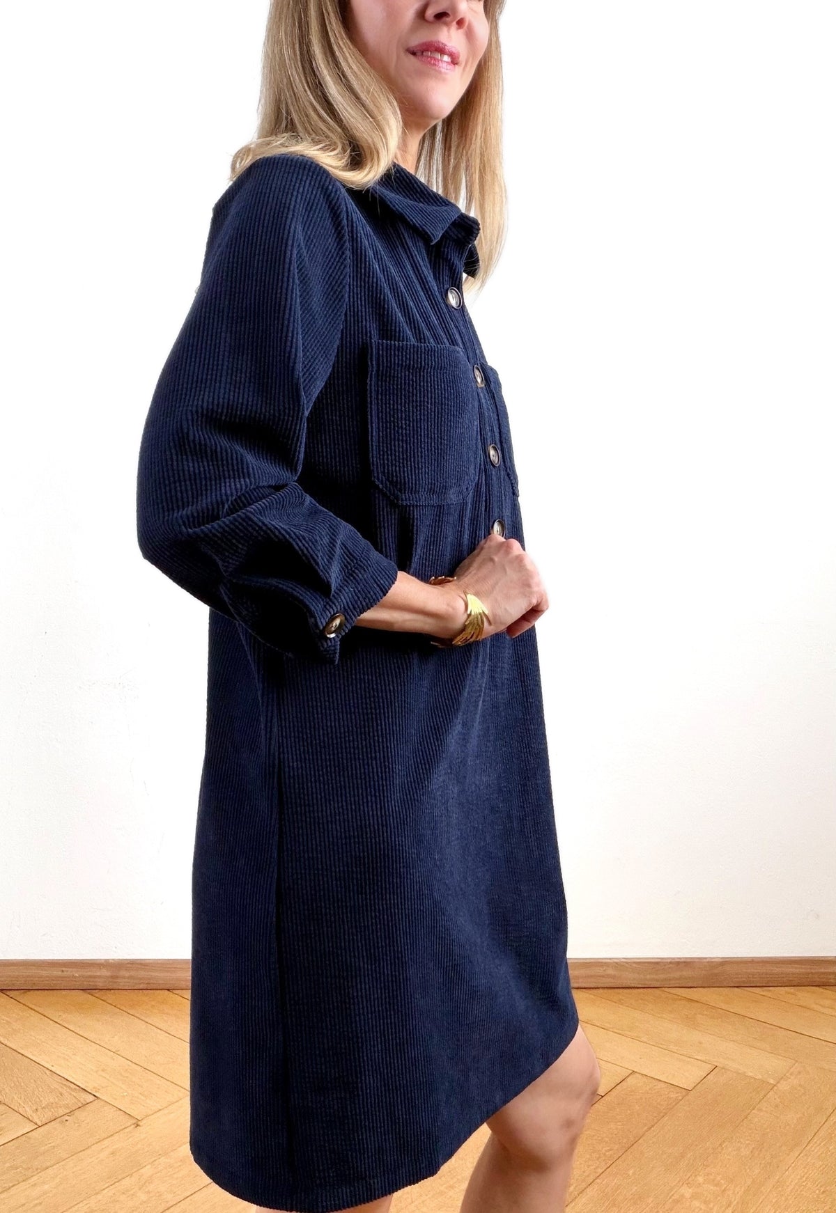 Robe Gaïa marine
