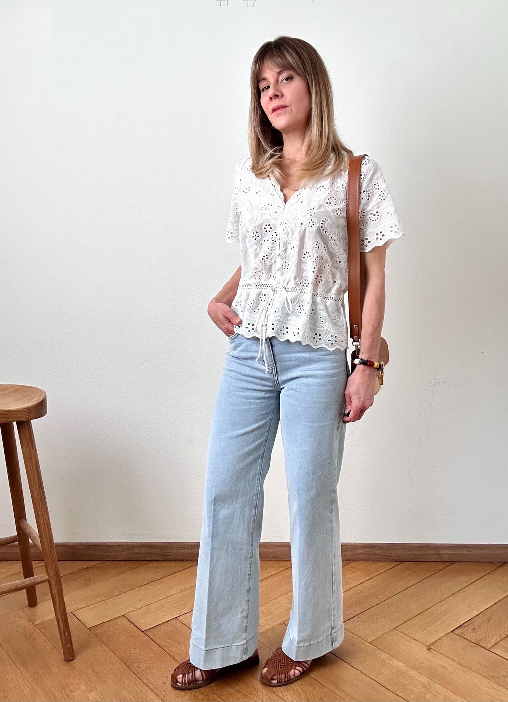 Blouse Aélis écru