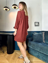 Charger l&#39;image dans la galerie, Robe Luz rouille
