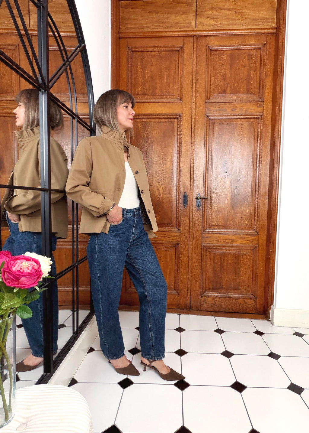 Trench Nils camel