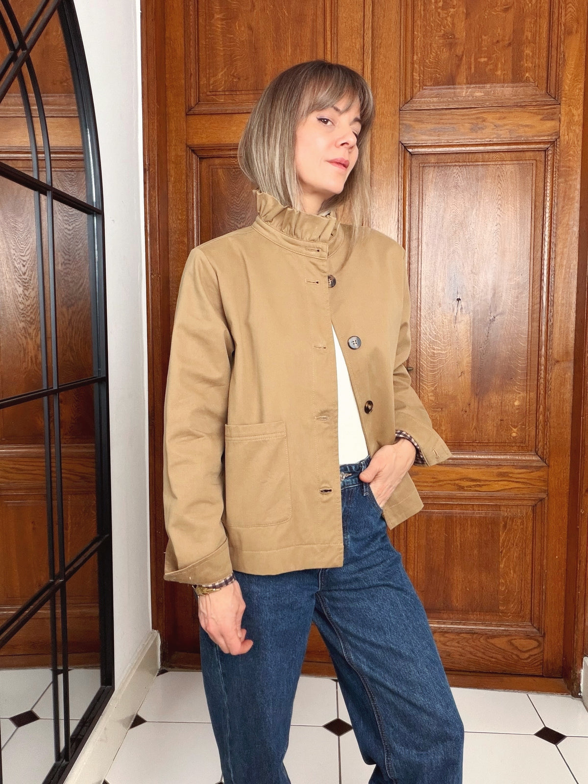 Trench Nils camel