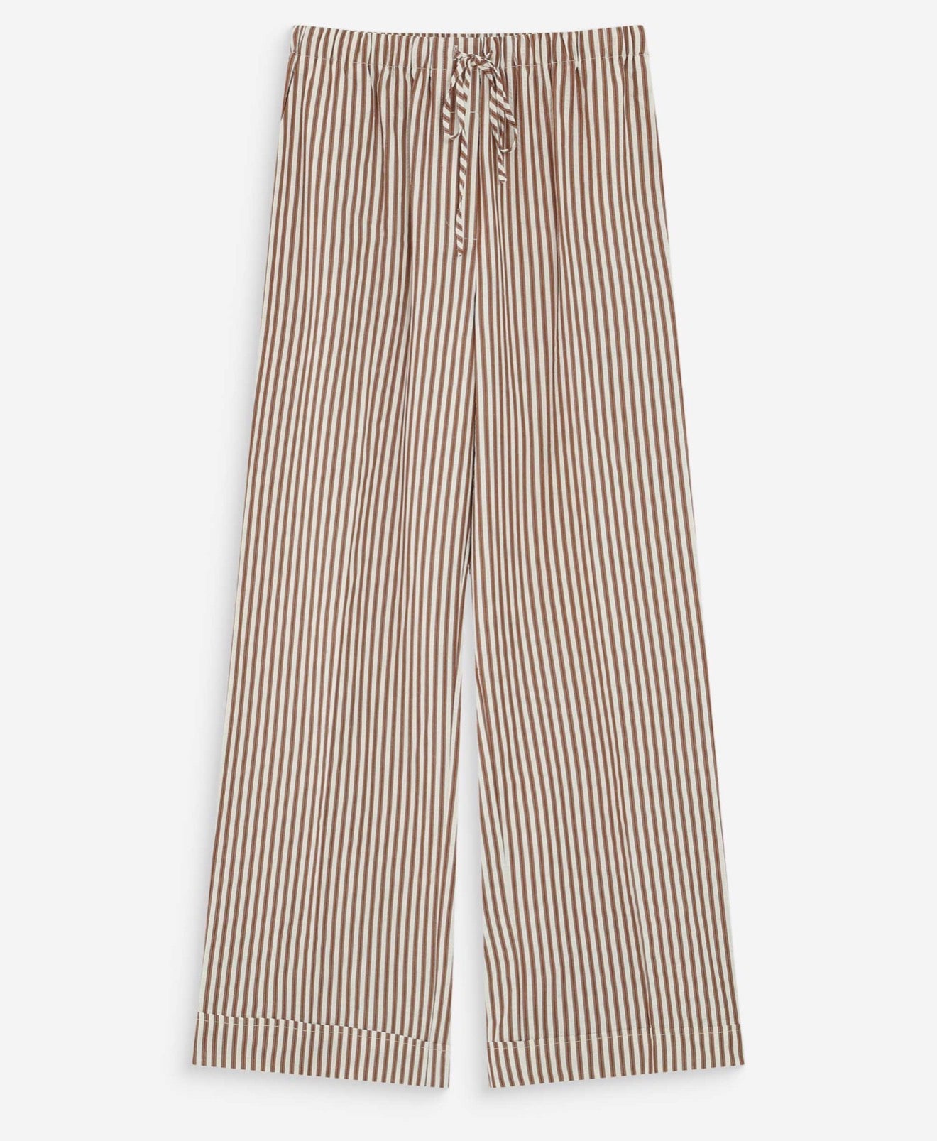 Pantalon Volute rayé choco