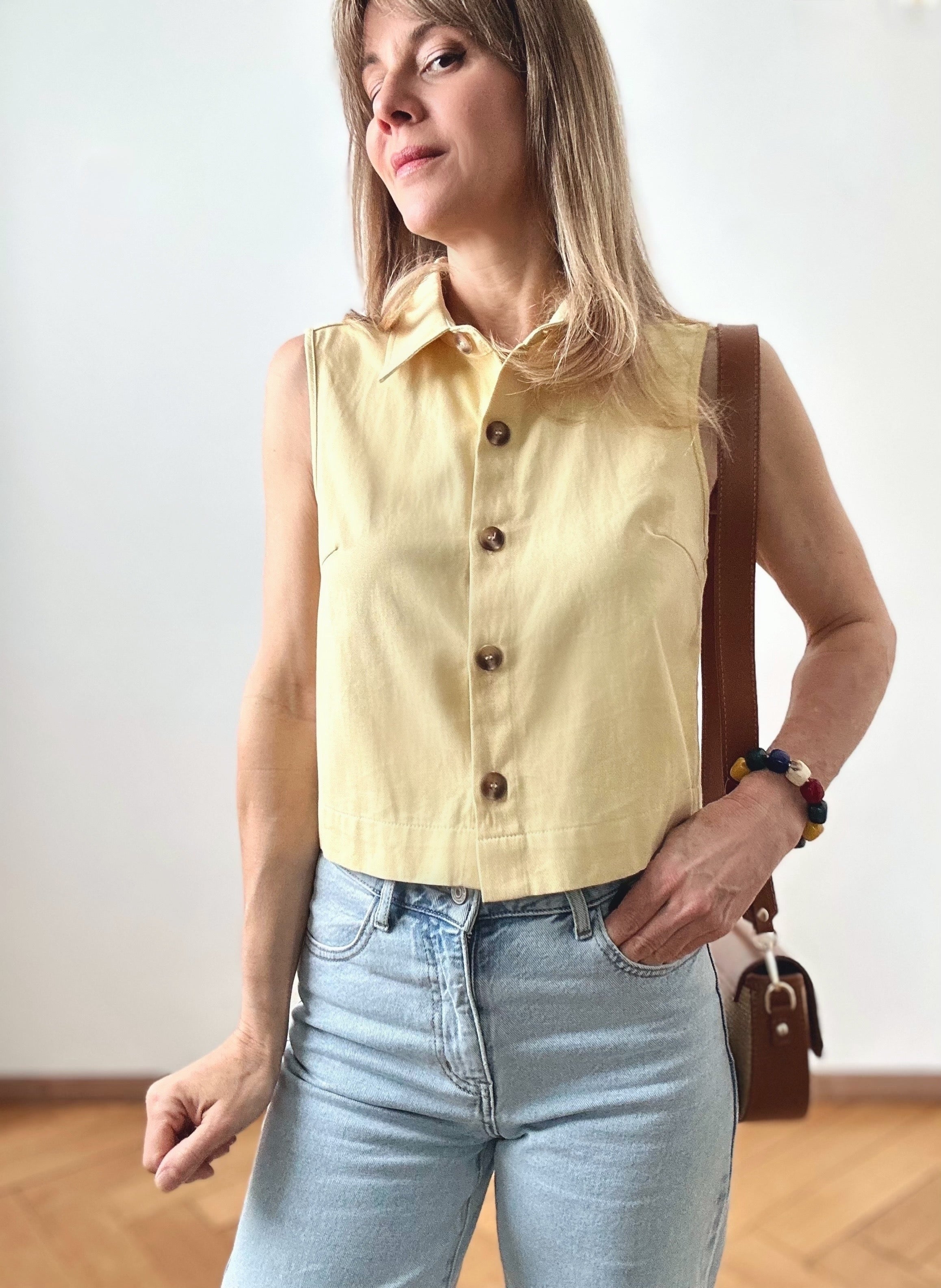 Top Lemon jaune