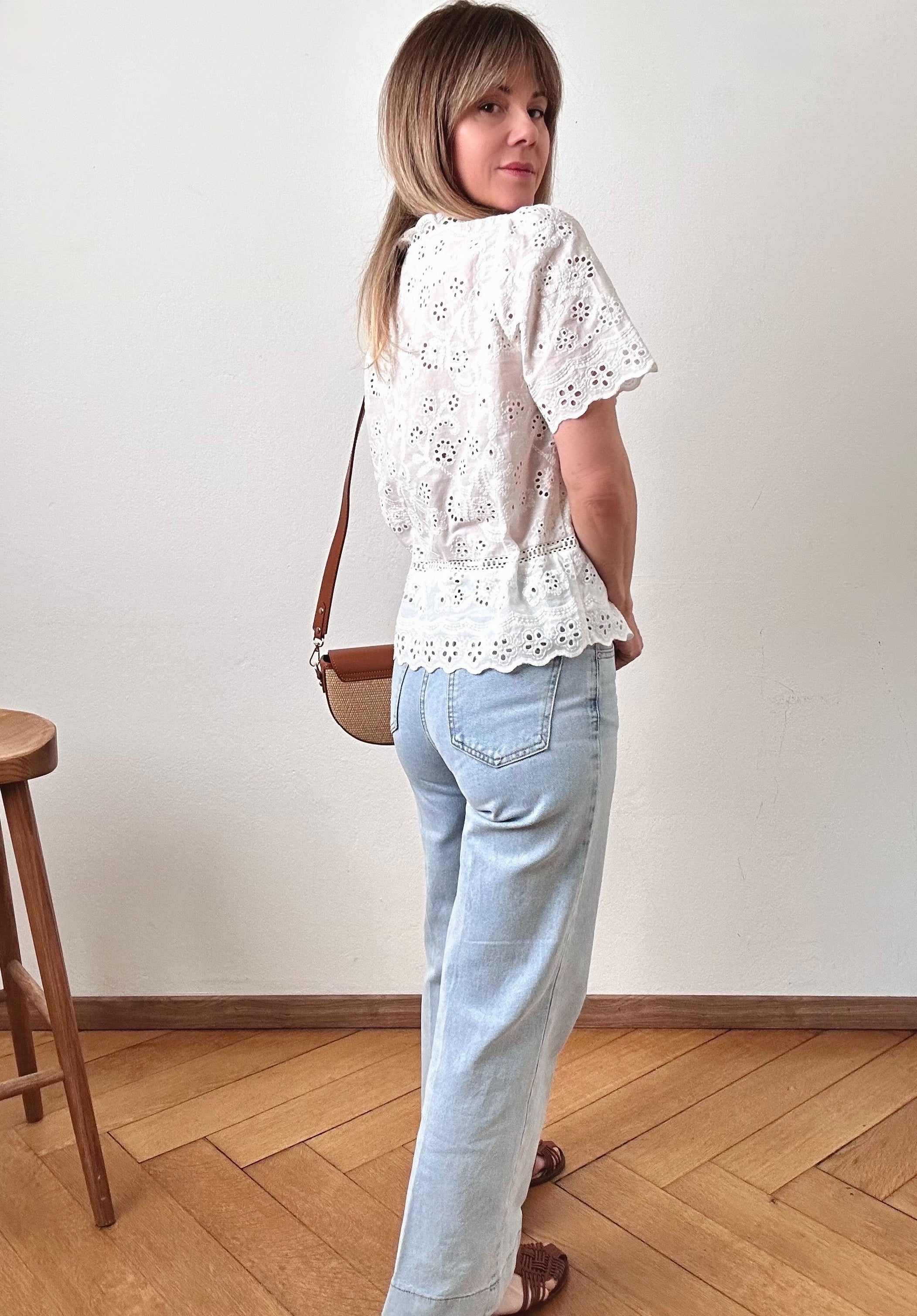 Blouse Aélis écru