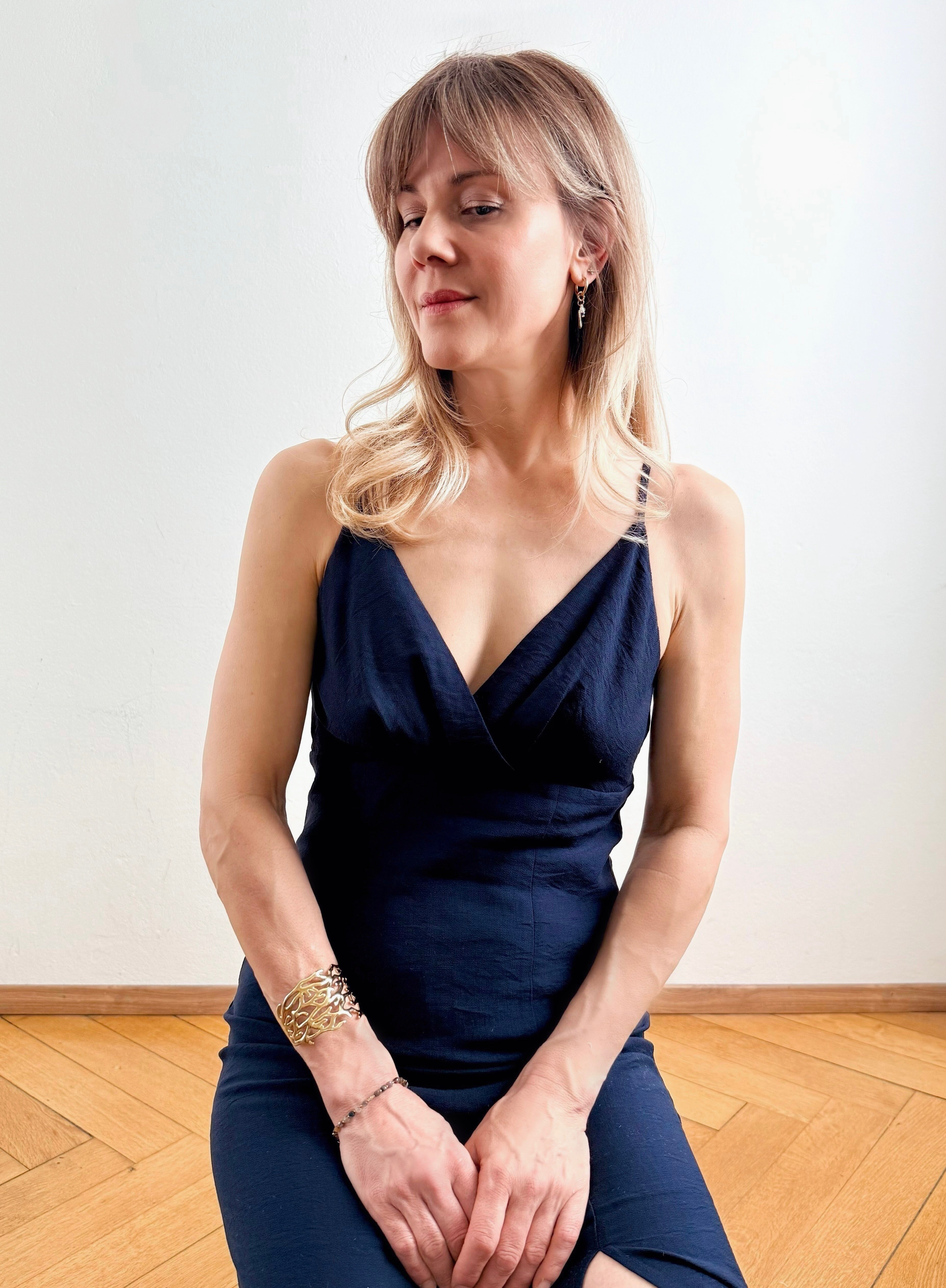 Robe Néra marine
