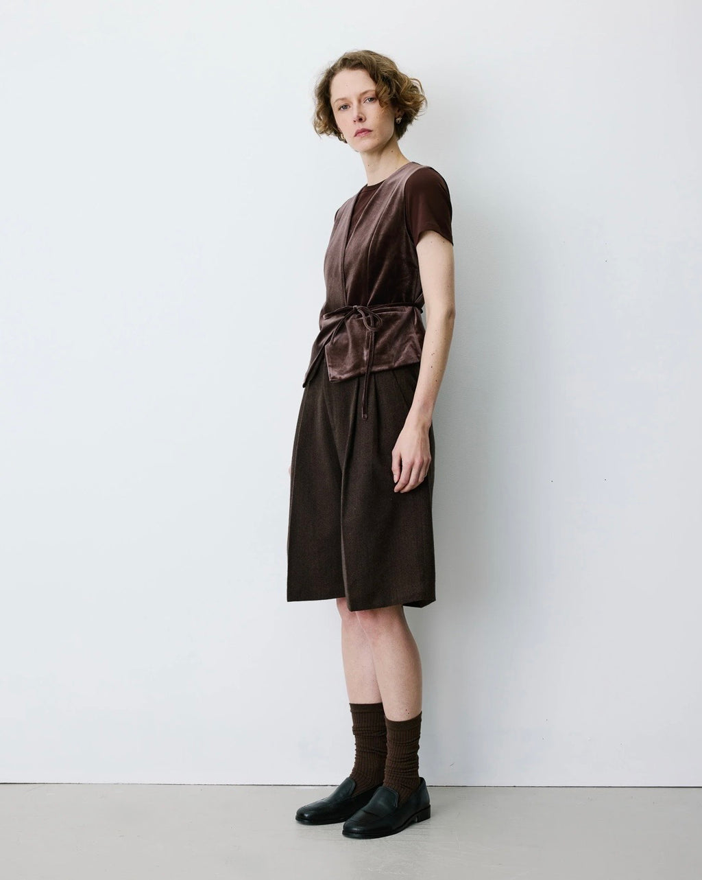 Gilet Benny choco