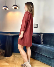 Charger l&#39;image dans la galerie, Robe Luz rouille
