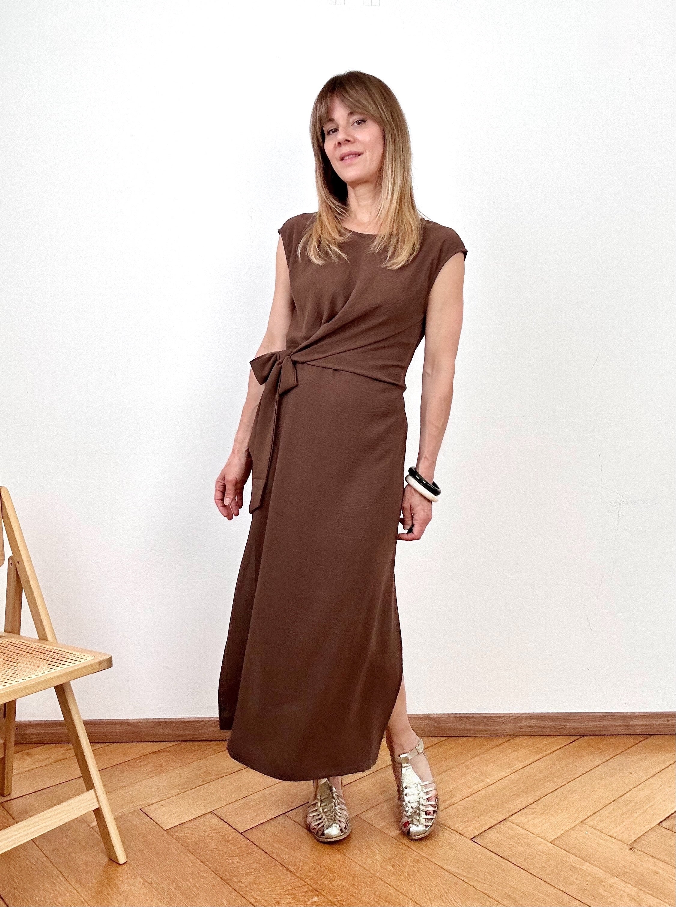 Robe Olivia choco