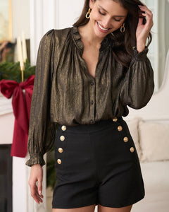 Blouse Romantique bronze