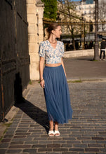 Charger l&#39;image dans la galerie, Jupe Louise bleue
