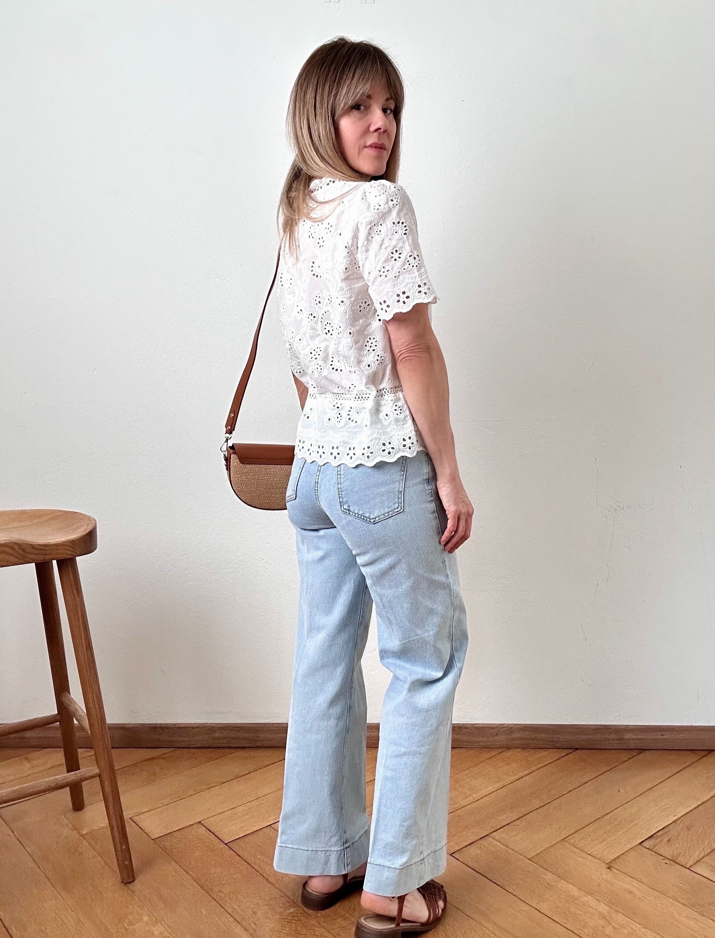 Blouse Aélis écru