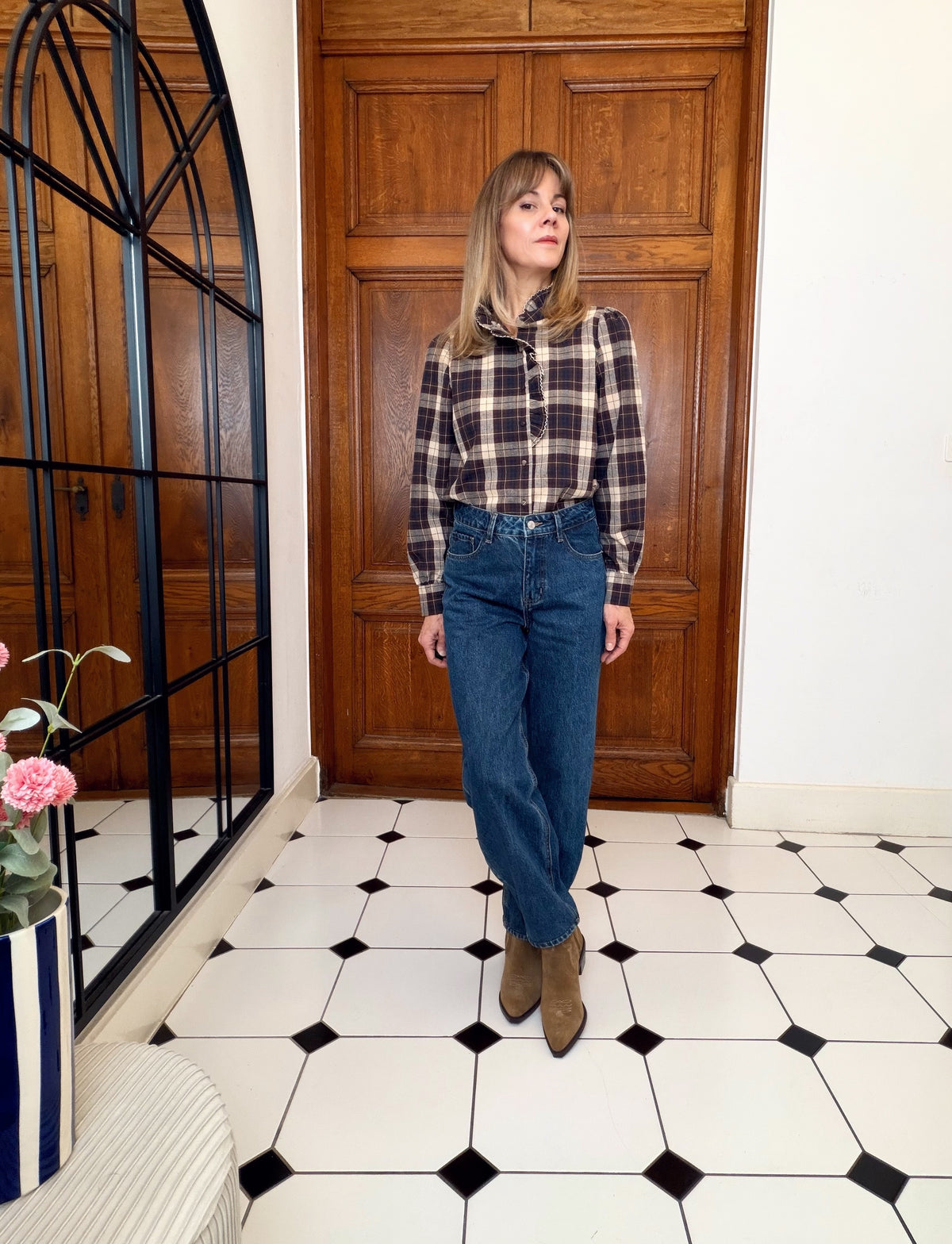 Chemise Amy choco
