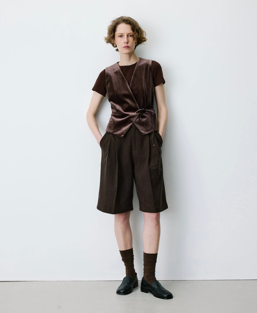 Gilet Benny choco