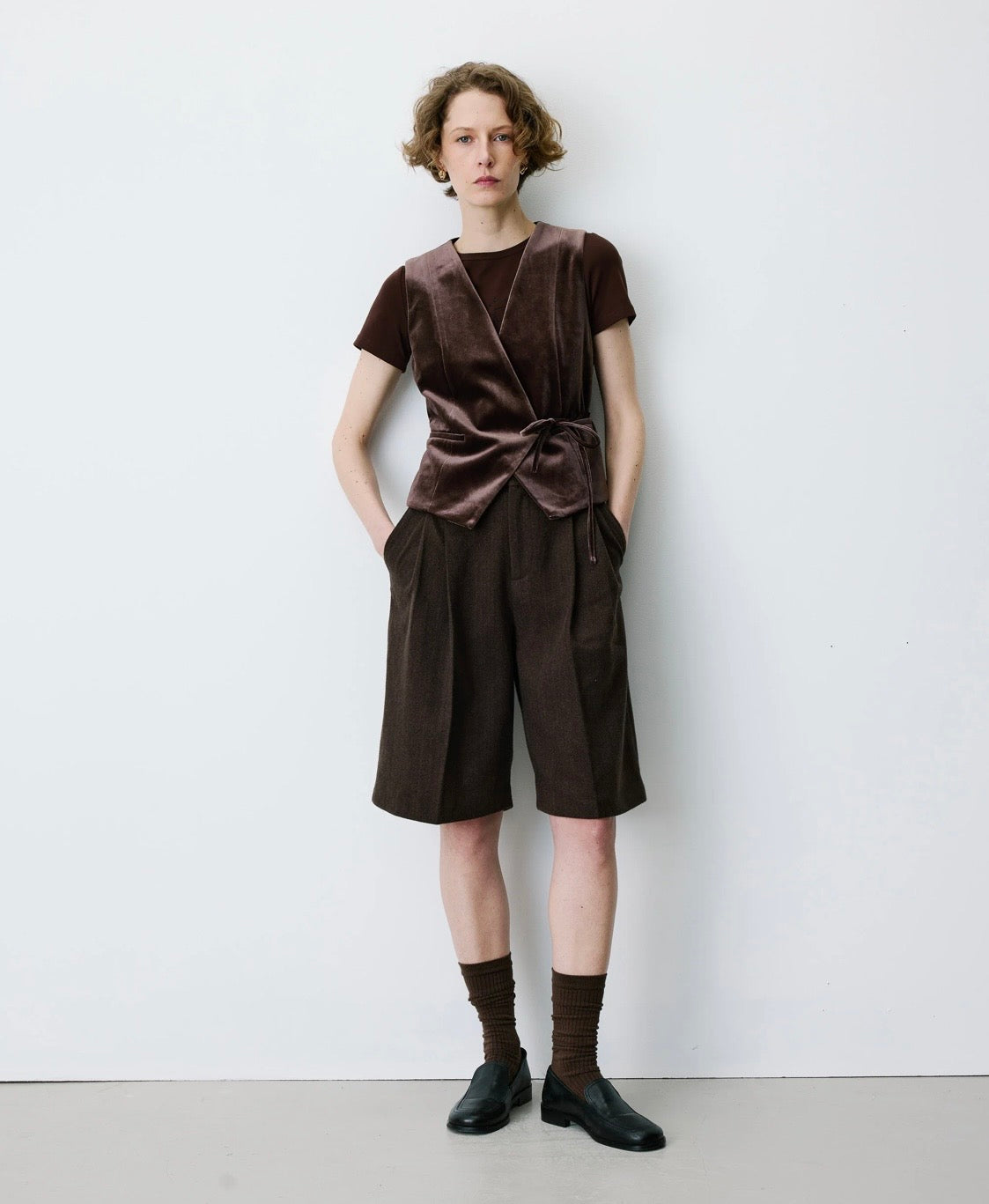 Gilet Benny choco