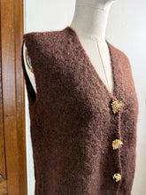 Charger l&#39;image dans la galerie, Gilet Heart chocolat

