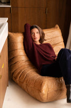 Charger l&#39;image dans la galerie, Pull Lino bordeaux
