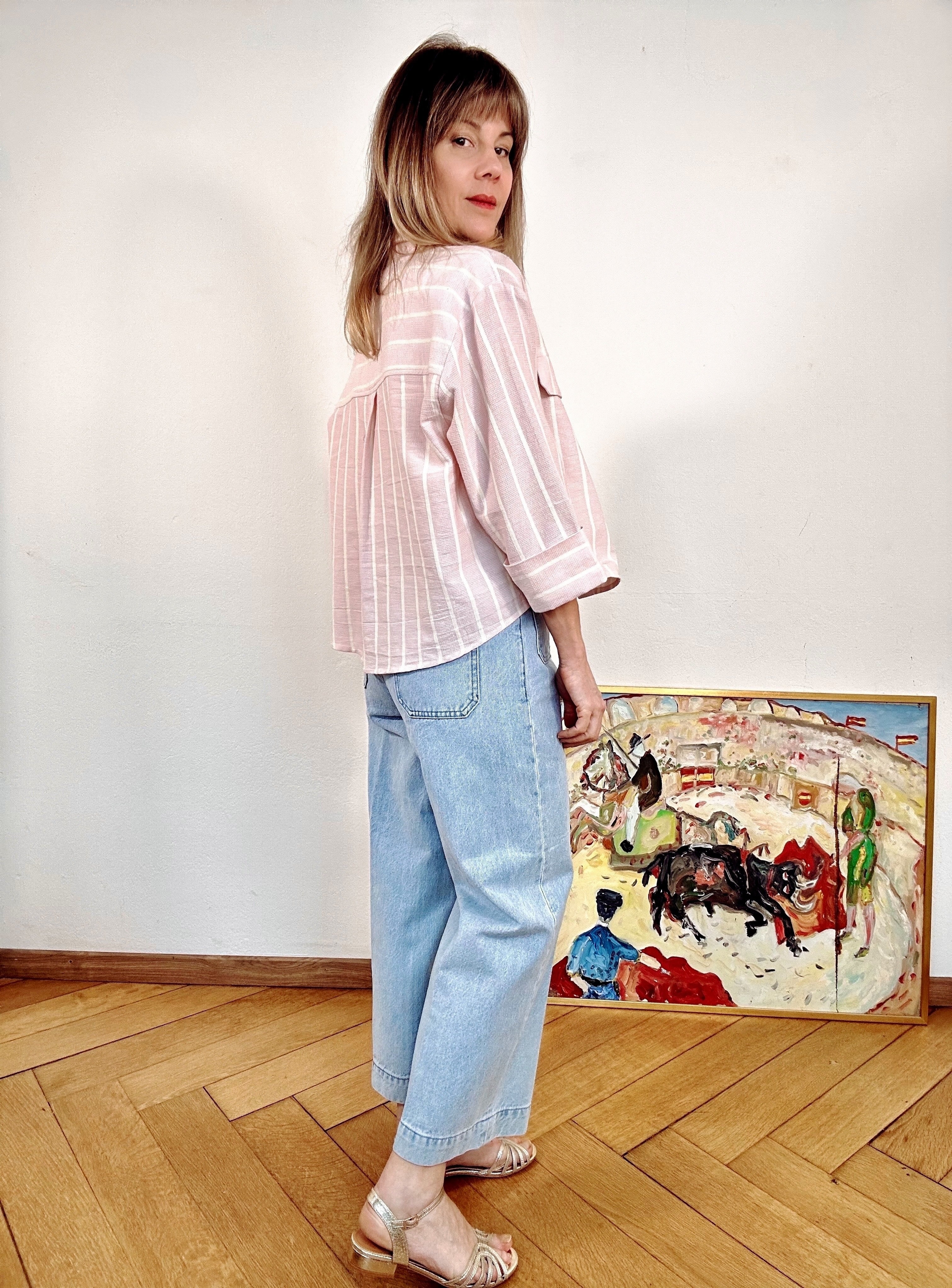 Chemise Nova rose poudre
