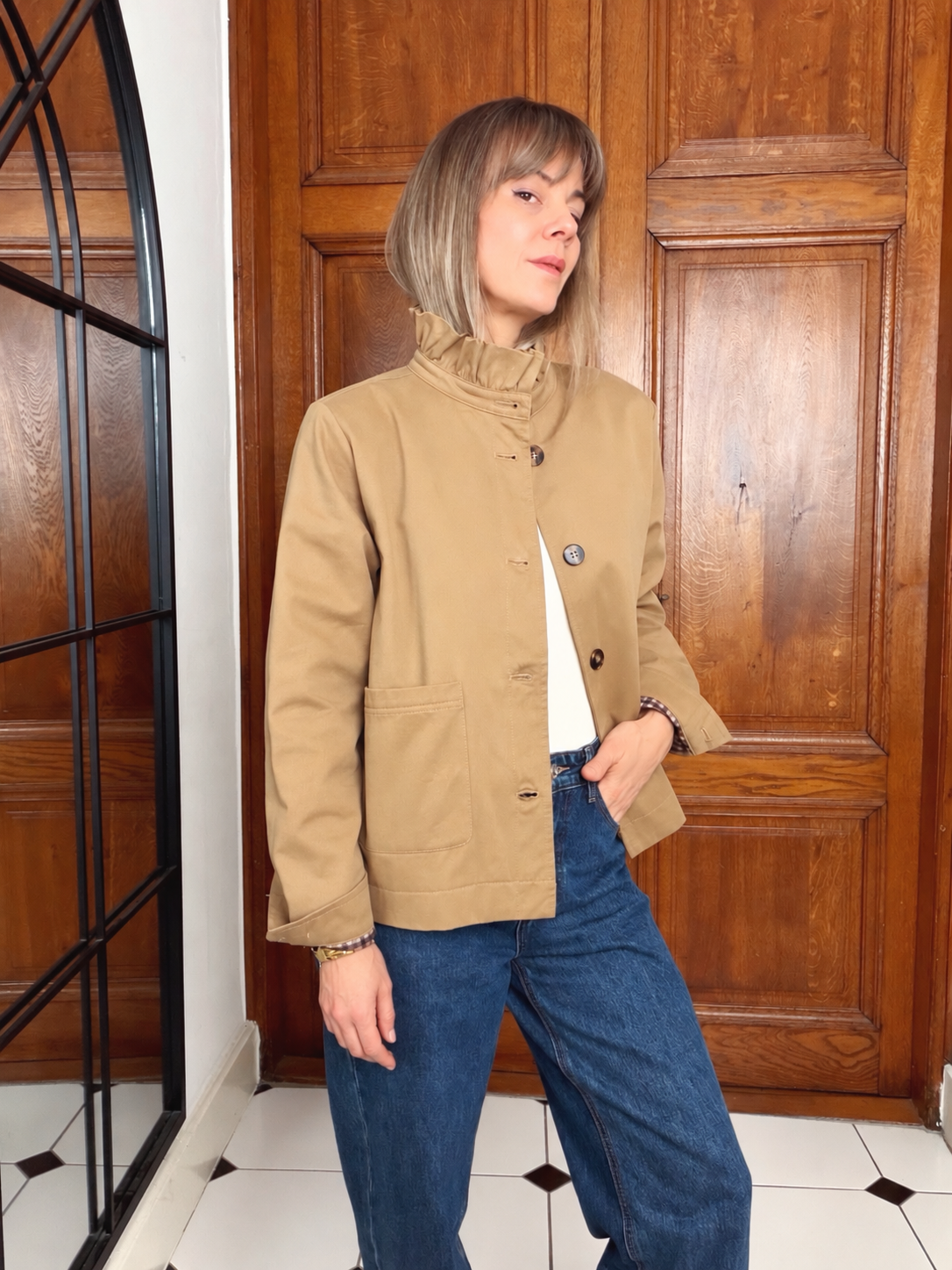 Trench Nils camel