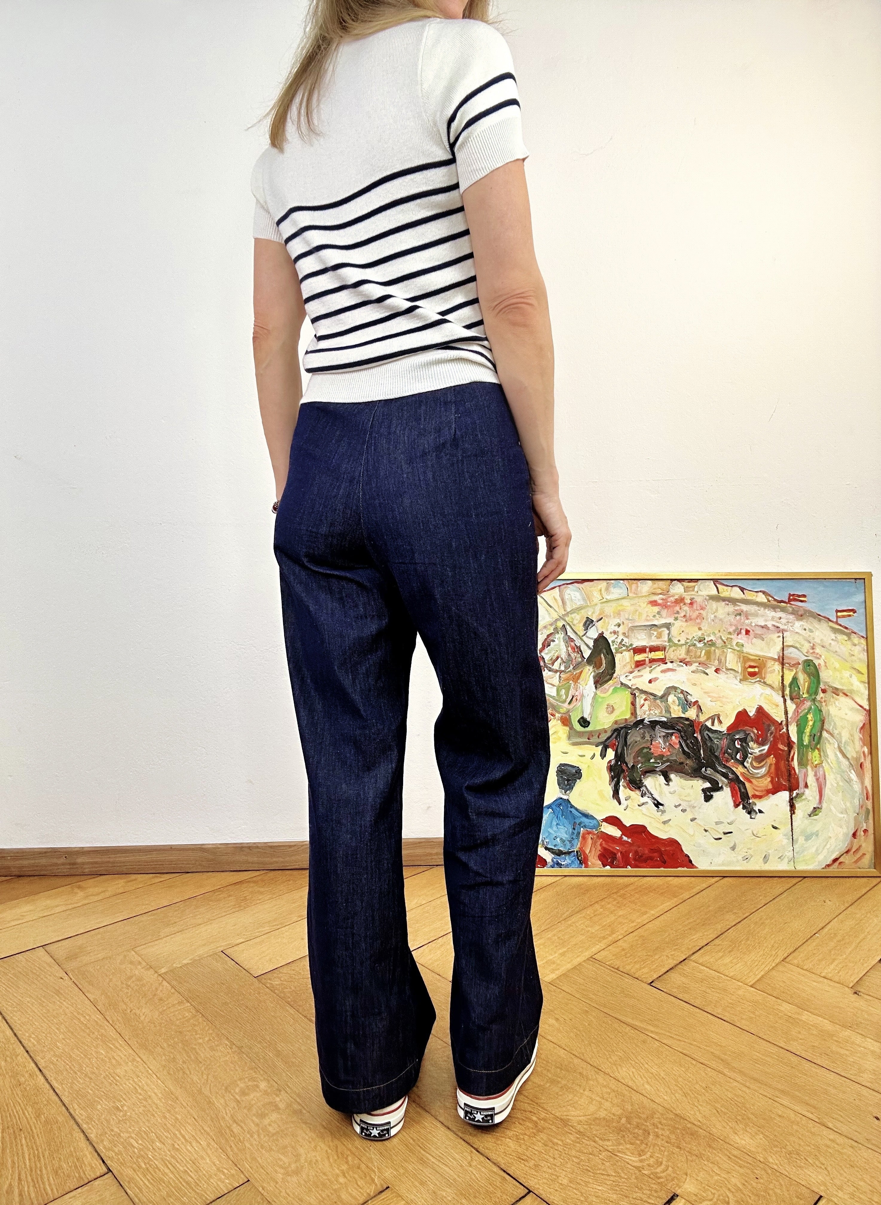 Pantalon Marin jean brut