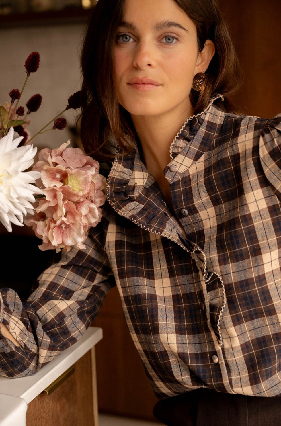 Chemise Louie  choco