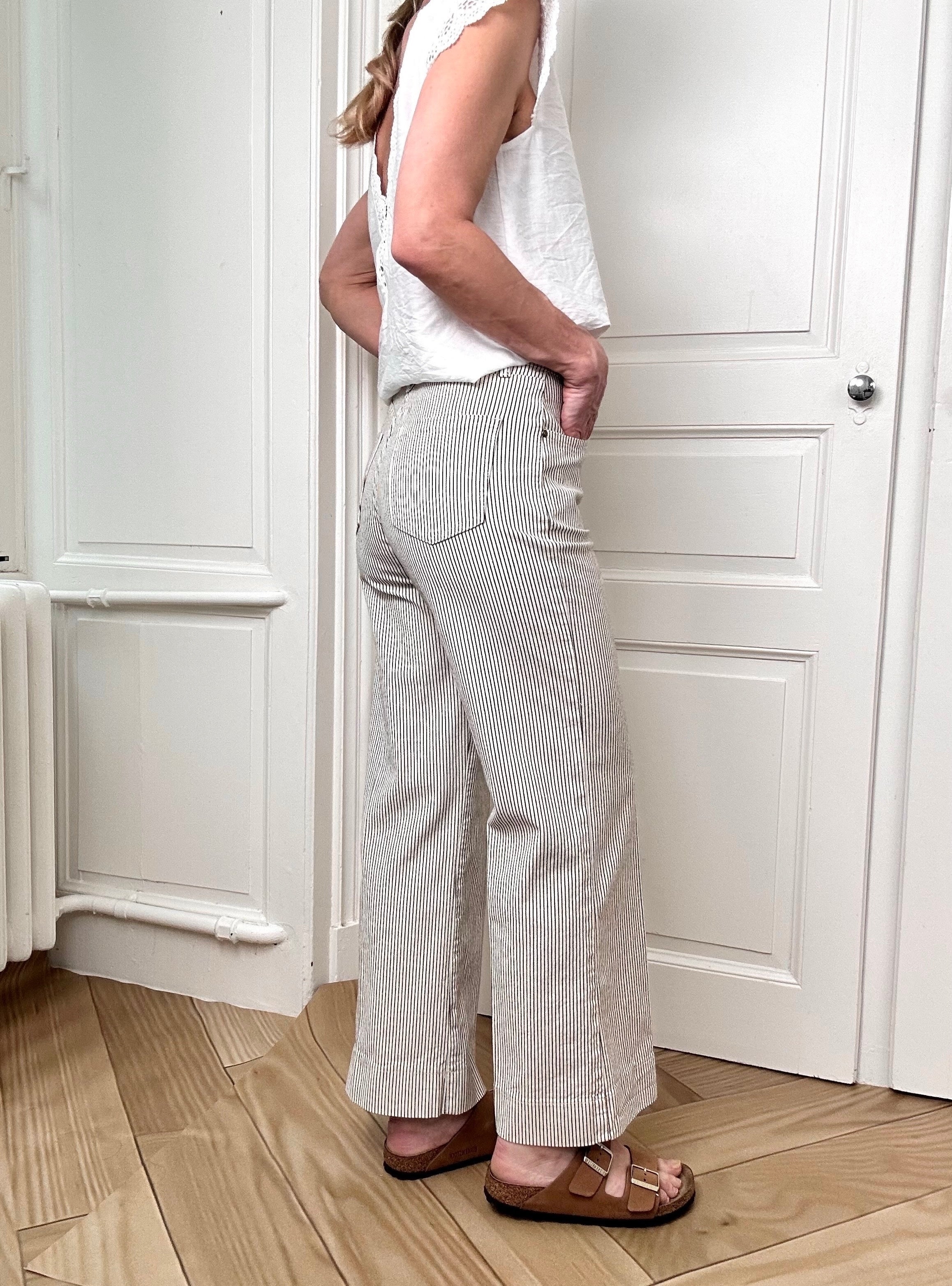 Pantalon Windy rayures