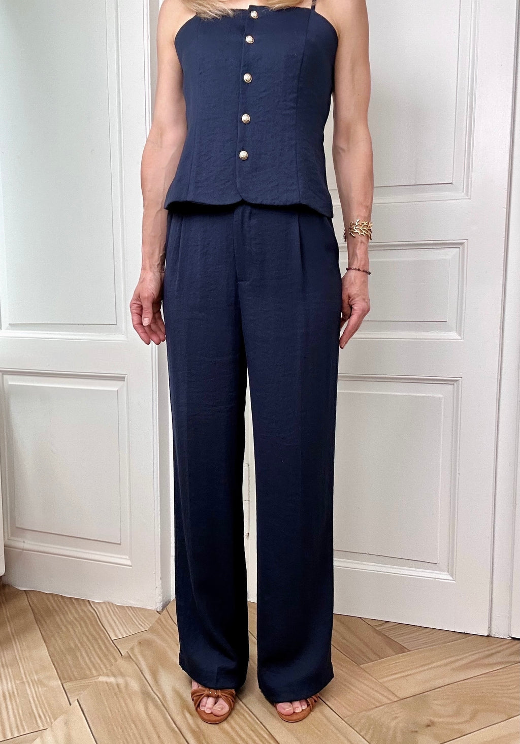 Pantalon Ilan marine