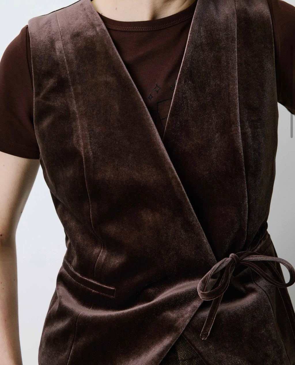 Gilet Benny choco