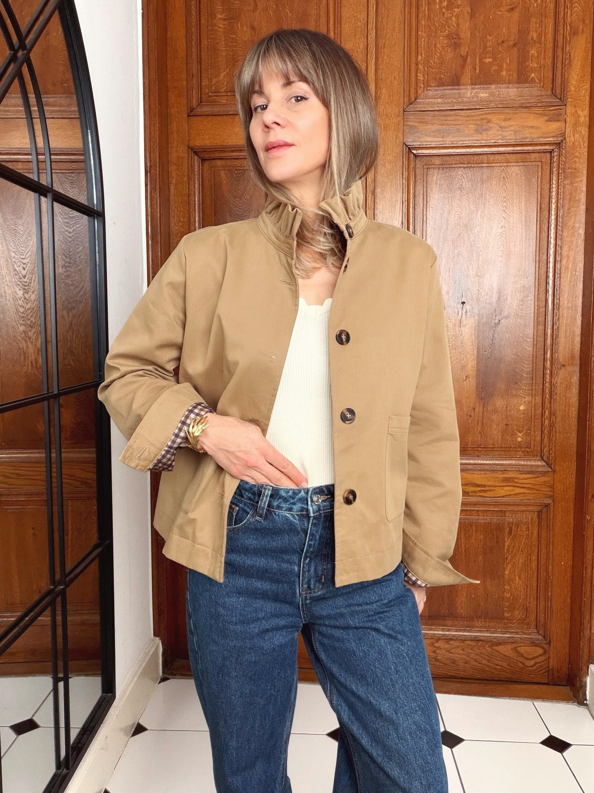 Trench Nils camel