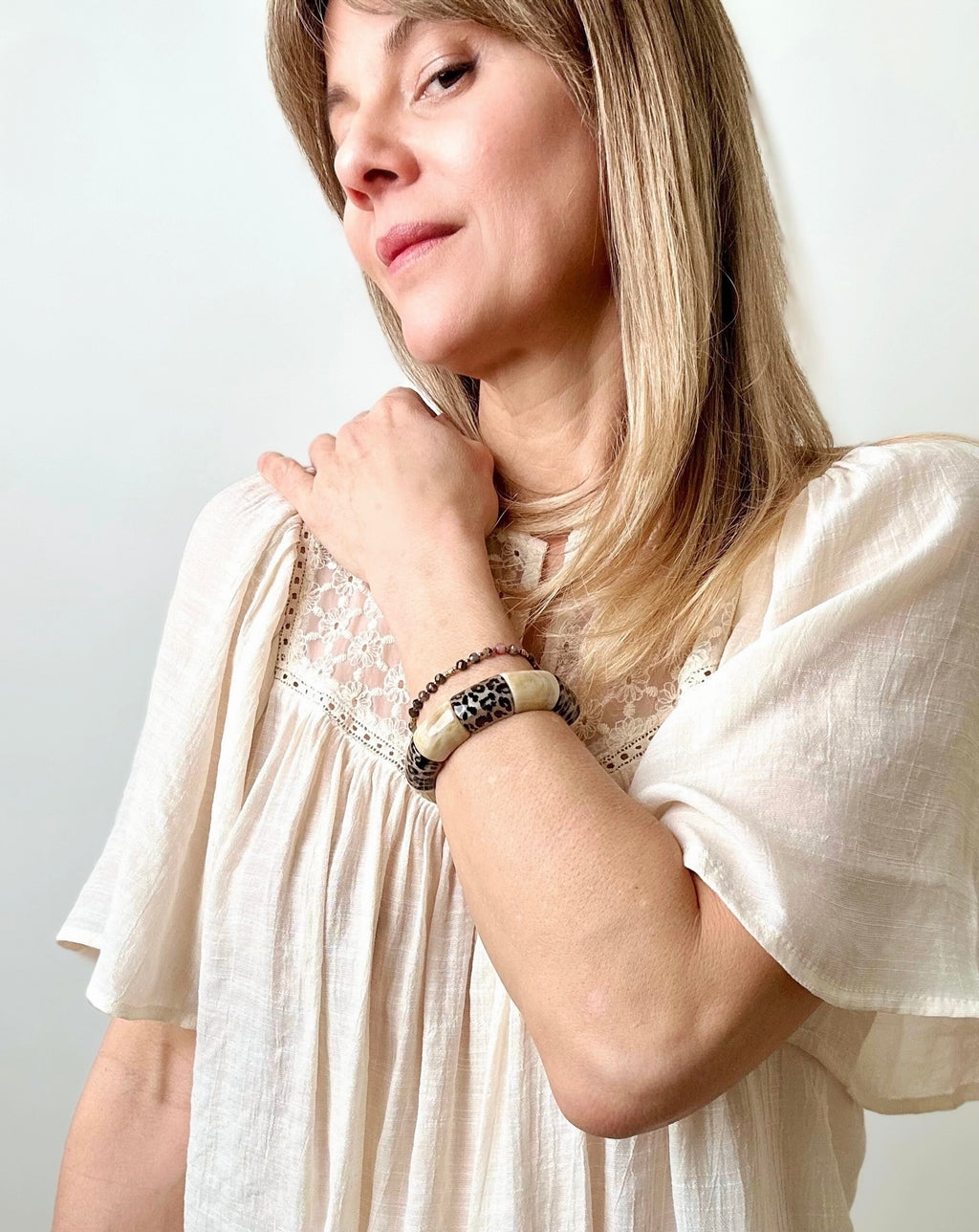 Bracelet Néo beige