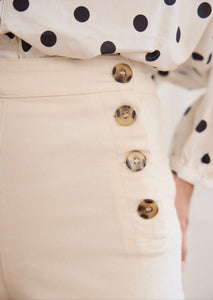 Short Gaby ivoire
