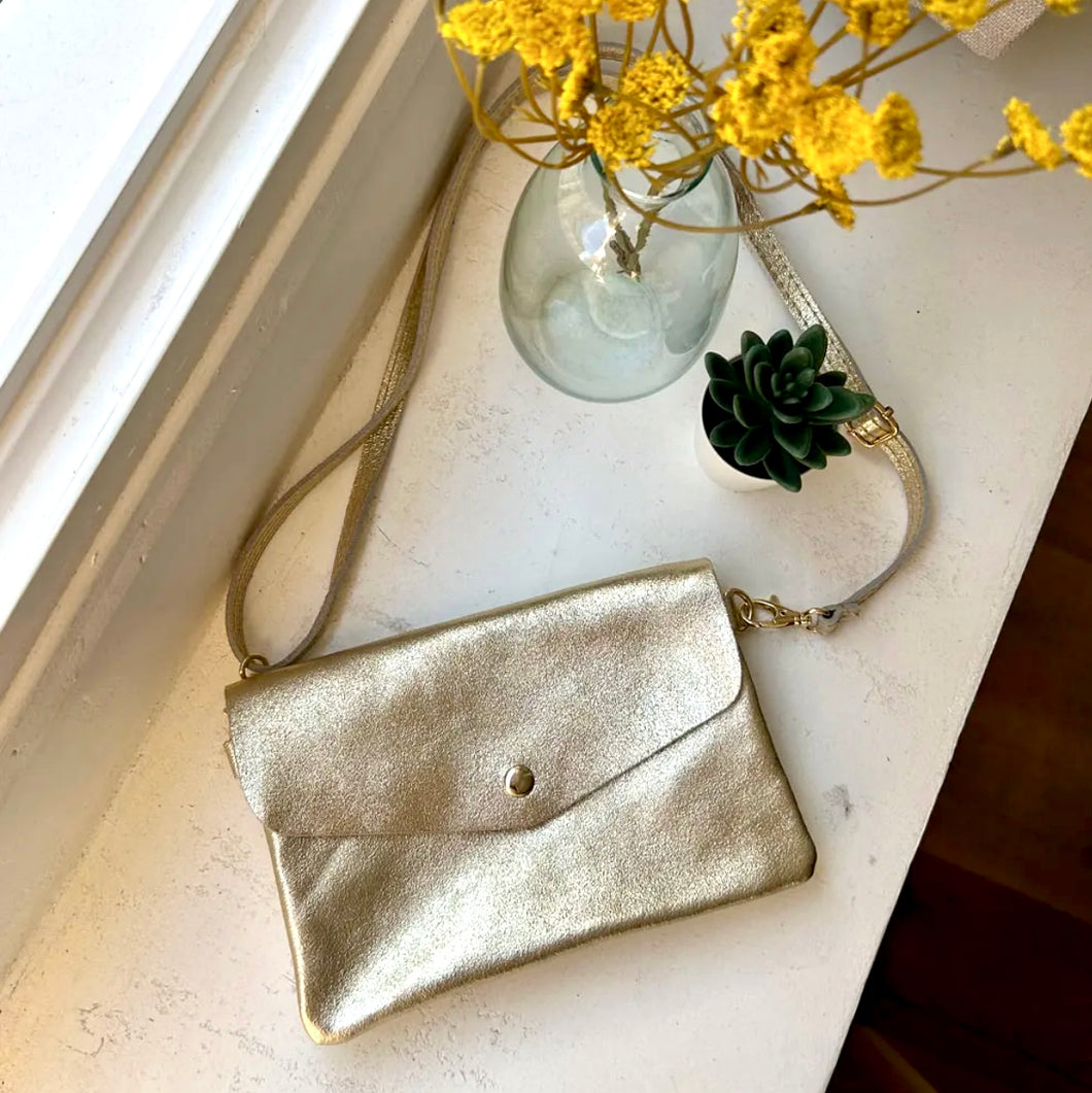 Pochette Luz dorée