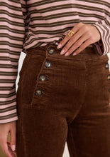 Charger l&#39;image dans la galerie, Pantalon Marin velours choco
