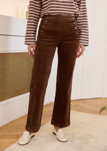 Charger l&#39;image dans la galerie, Pantalon Marin velours choco
