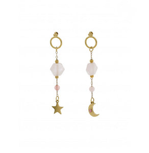 Boucles Sky rose poudre