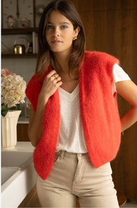 Gilet Etoile « Rouge à lèvres