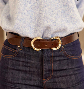 Ceinture Alix marron