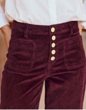 Charger l&#39;image dans la galerie, Pantalon Atlanta lie de vin
