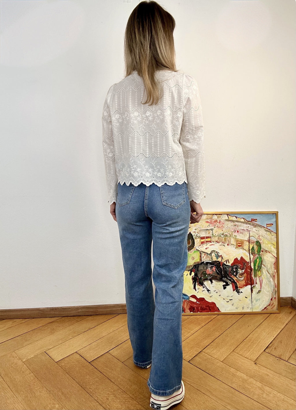 Blouse Iris ivoire