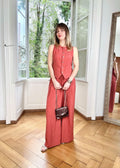 Pantalon Zahara terracota