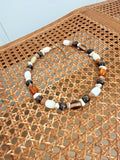 Collier Kumo marron