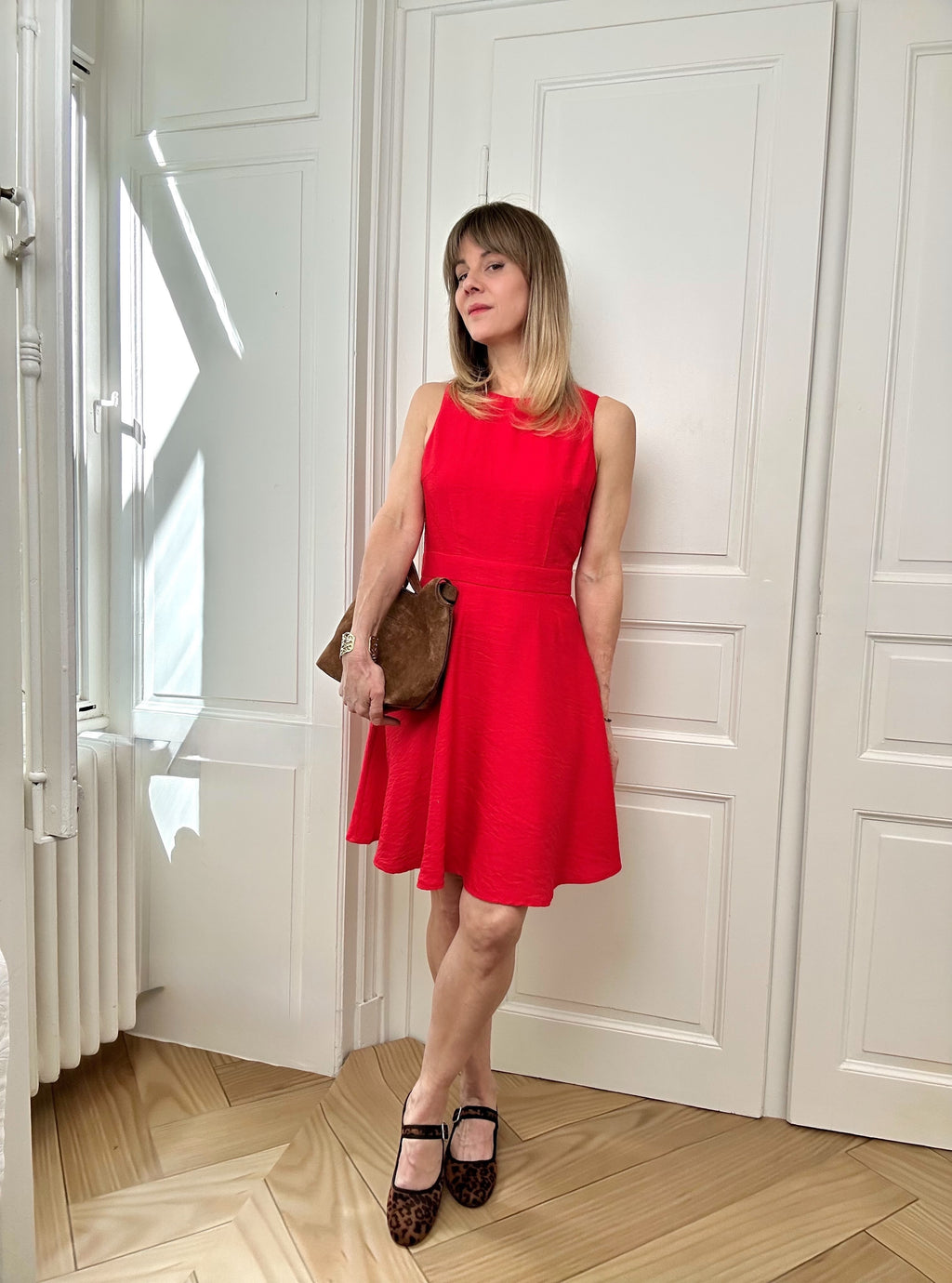 Robe Celia rouge