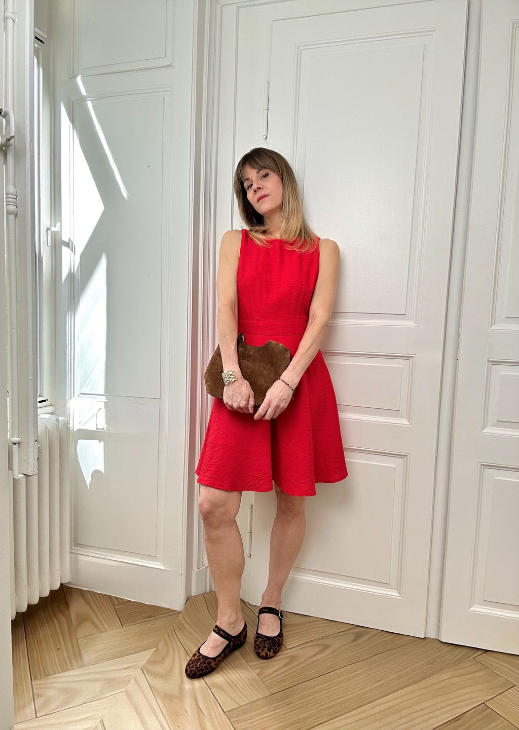 Robe Celia rouge