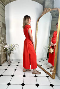 Robe Karma corail